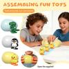 Animal Hatching Surprise Egg, Rotate The Egg To A Walking Animal, Eggshells Open & Automatic Walking Hatchlings, Fun Party Favors
