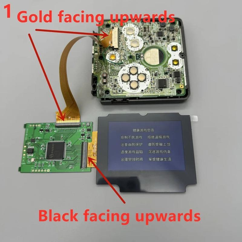 Новый GBASP IPS LCD 2025 г. Комплект с ЖК-экраном IPS высокой яркости 2,9 дюйма и корпусом для Gameboy advance SP