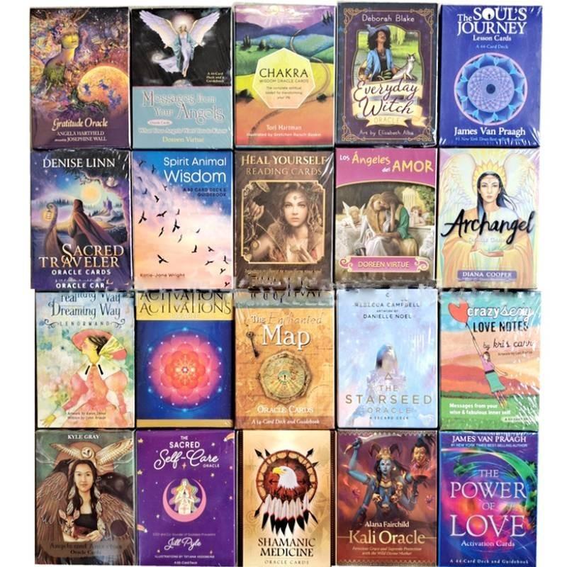 Очаровательные карты Таро Яркая цветная коробка Для розничных магазинов и личного использования