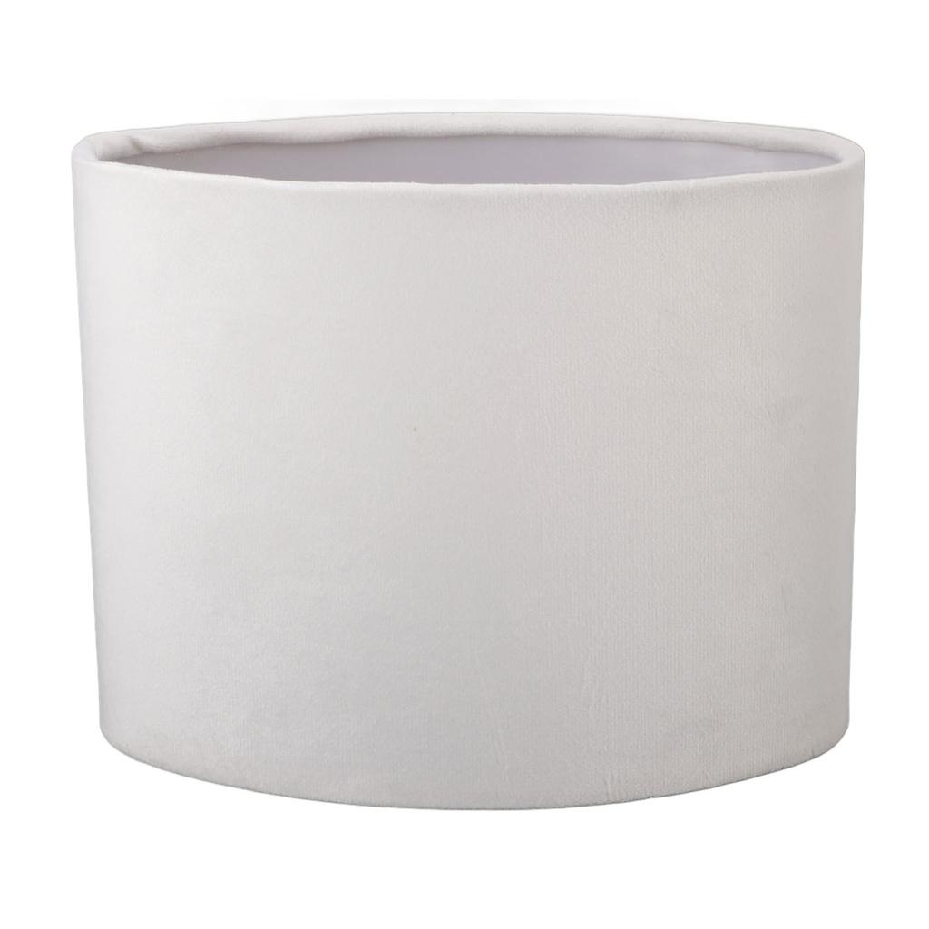 Oval Lamp Shade Cloth Lampshade E27 E14 Universal Use Modern Lamp Cover for Table Floor Lamp White