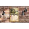 2026 Vintage Log Cabin Wall Calendar 16-Month X-Large Size 14x22, Retro Rustic Cabin Calendar by The KING Company-Monster Calendars