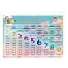 A4 Magnetic Class Schedule Wall Sticker for Primary Students - Wipeable & No Punching Needed