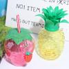 Fruit Shape Pineapple Straw Cup Plastic Strawberry Straw Cup Cute   Kitchen