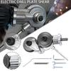 DIY электрическая дрель-ножницы, пластина, электрическая дрель, резак для резки листового металла, сверлильный станок, резак для резки железа
