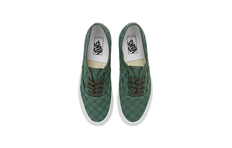 Men's Sneakers Vans OG Authentic LX 'Checkerboard - Olive'