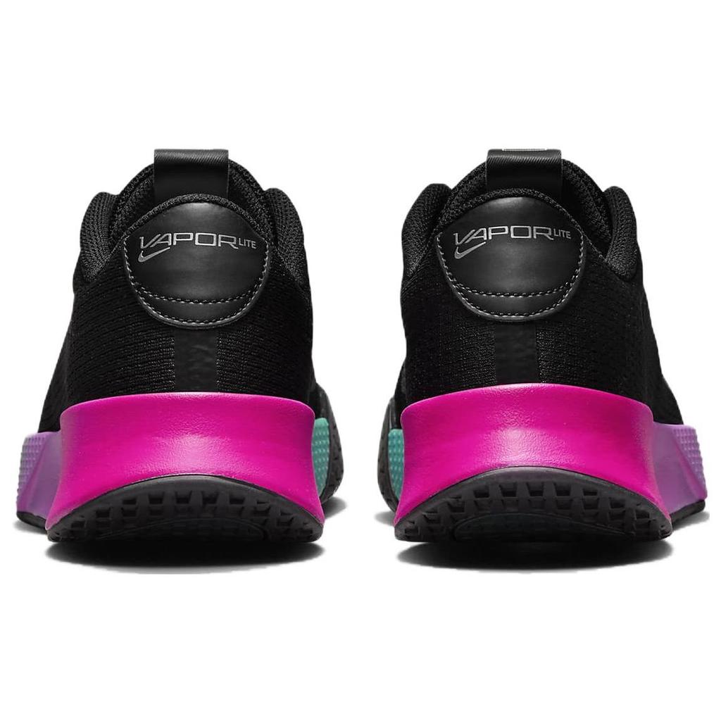 Nike Court Vapor Lite 2 Premium HC Black Deep Jungle Men Sneakers Metallic-Silver FD6691-001