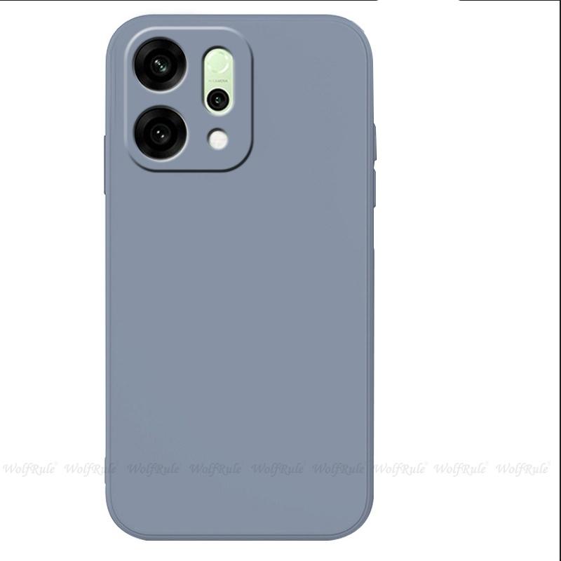 For OPPO Reno 14 Pro Case Cover Reno 14 Pro Capa New Liquid Silicone Bumper Shockproof TPU Soft Fundas OPPO Reno 14 Pro