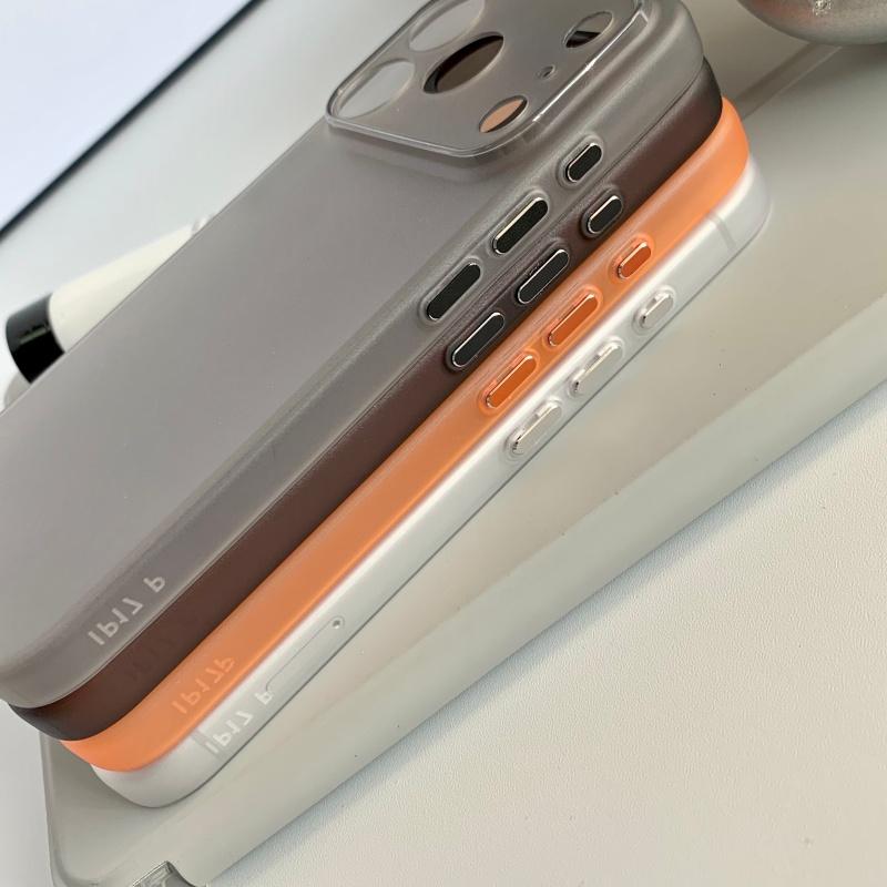 Оригинальный УЛЬТРАТОНКИЙ Чехол для Телефона для iPhone 17 Air 16 15 14 13 Pro Max Plus Матовый Охлаждающий Ударопрочный Броня Прозрачный Тонкий Задний Чехол