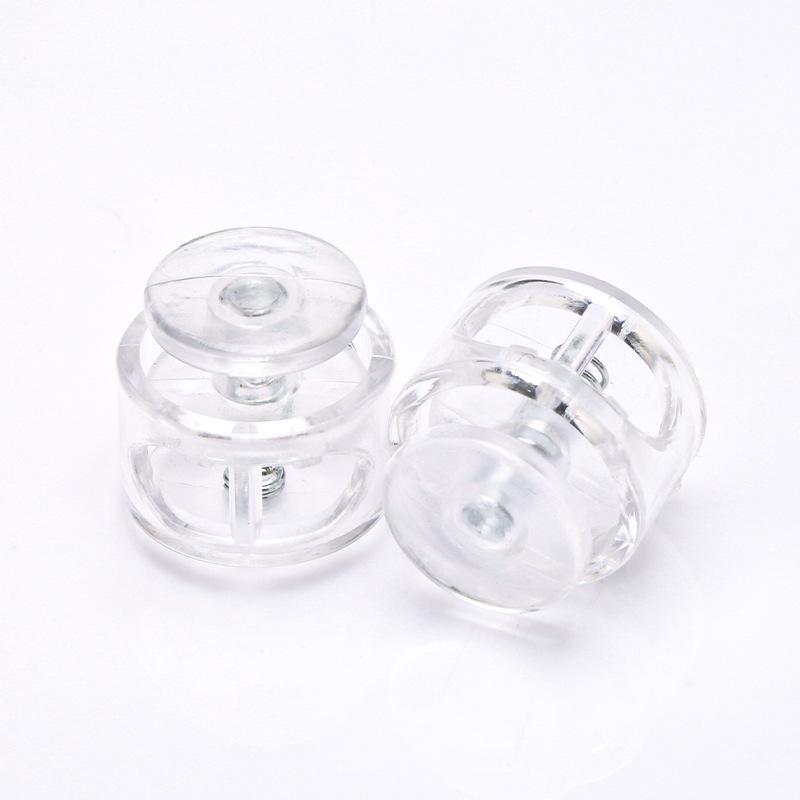 Colorful Elastic Double-Hole Spring Stopper for Shoelaces & Nylon Bags