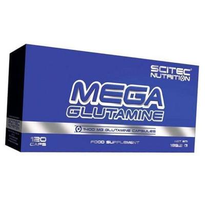 Глютамин для спорта, Mega Glutamine, 120капс (32087003)