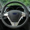 Защитные наклейки на руль автомобиля из АБС-пластика с блестками для Ford New Fiesta Ecosport 2009-2016