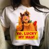 Футболка Alf Tee женская Y2K футболка женская смешная графическая одежда