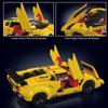 MOULD KING 13194Y 13195H Technical Car Toys Remote Control Countach Sport Racing Car Assembly Car Brick Model Kid Christmas Gift