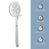 Shower Head 8-Spray Modes High-Pressure Handheld Showerhead Durable Leak-Proof Shower Spray Nozzle for Home