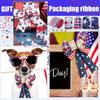 Independence Day Decorative Ribbon Flag Bow Ribbon Stars Gift Wrapping Ribbon