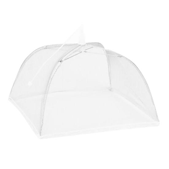 Складная крышка для еды, сетчатая ткань большой емкости, съемная портативная крышка для посуды в стиле зонтика для кухни