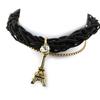 [N1768] - Black Gold 'Eiffel Tower' Bracelet