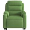 Recliner Chair with Lift Assistance Electric Light Green Velvet