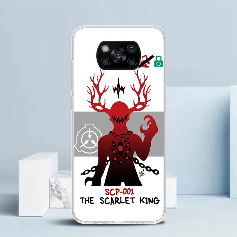 SCP Special Containment 173 Мягкий чехол для телефона Xiaomi Poco F7 Ultra X7 X6 X5 Pro M7 Redmi 15 15C 13 13C 12 12C 10 10C Pri