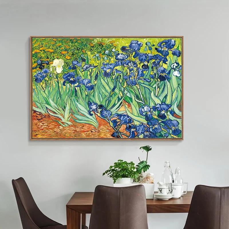 Ван Гог Картина Маслом Звездная Ночь Подсолнух Абстрактная Холст Искусство Принт Плакат Картина Декоративная Роспись Холст Картины Ретро Поп