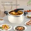 Эмалированная суповая кастрюля Kangbax 6,5 л с микродавлением