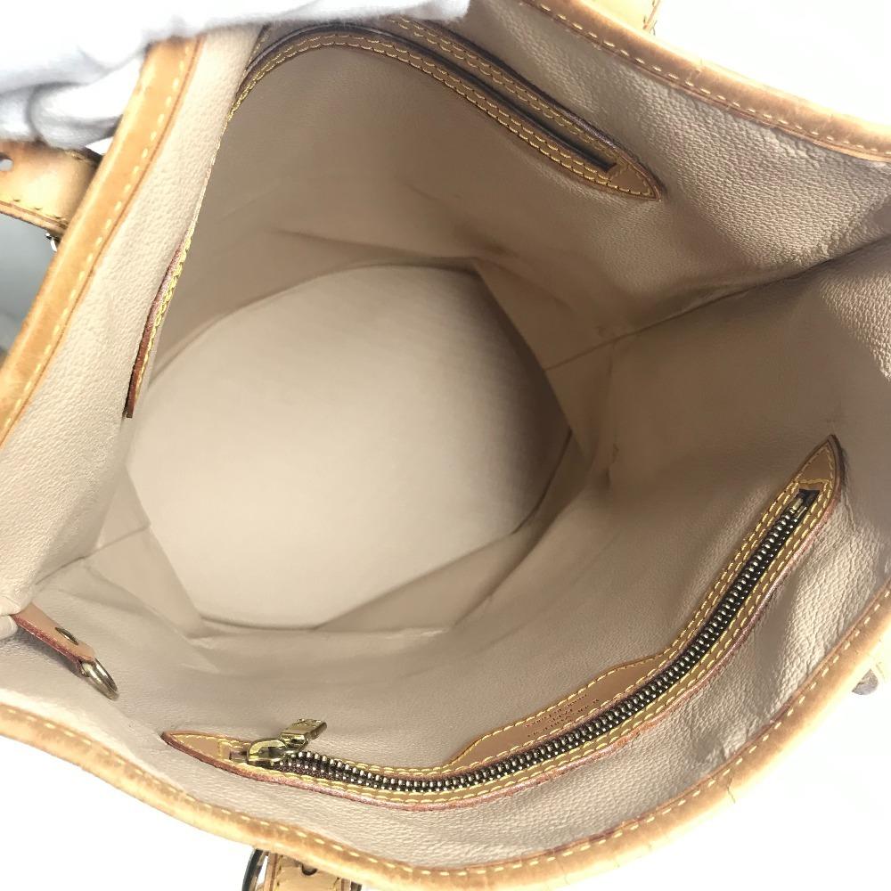 Louis Vuitton M42236 Сумка-ведро Monogram GM Сумка-тоут Сумка через плечо Коричневый
