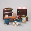 Mini Simulation Fruit Shop Small Shop Miniature Doll House Cute Play House Children'S Toys Food Scene Ornament