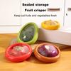 4 Pcs/Set Fruit And Vegetable Crisper Storage Containers Reusable Refrigerator