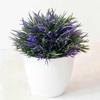 Realistic Flowers Artificial In Pot Fake False Plants Potted Home Garden Decor