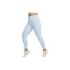 Nike Universal Solid Color Logo High Waist Leggings Women Leggings Light-Armor-Blue DQ5897-441