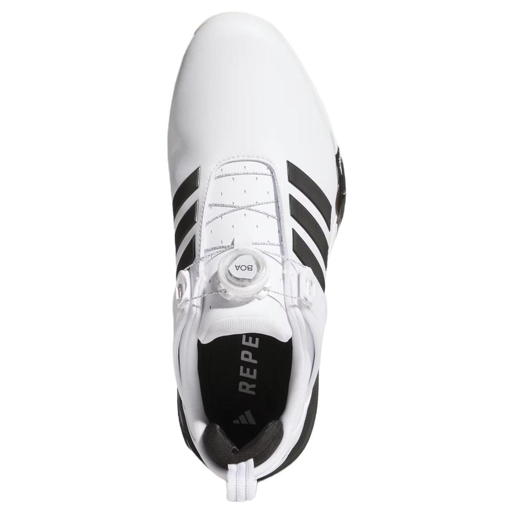 adidas Adipower 26 Boa Spikeless Golf 'Cloud White Core Black Silver Metallic' Men's JS4138