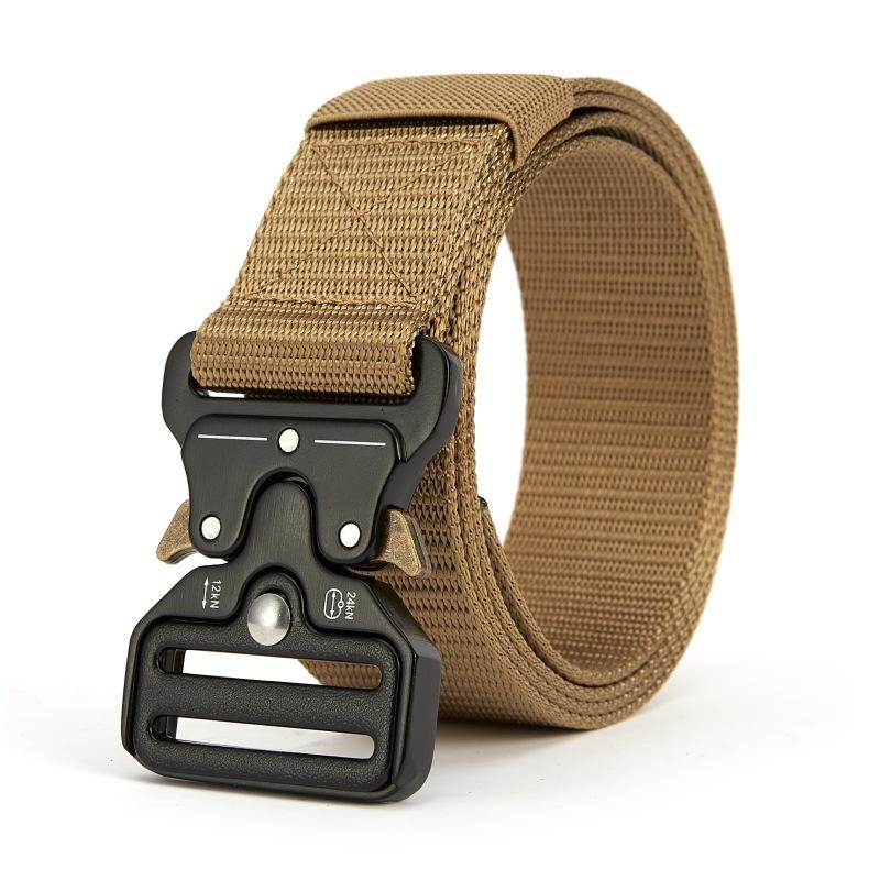 Мужской ремень, тактический ремень для охоты на открытом воздухе, многофункциональная пряжка, нейлоновый ремень высокого качества, парусиновый ремень морской пехоты, пластиковая пряжка