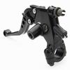 22mm Black Aluminum Universal 2pcs. Motorcycle Brake Lever Clutch Lever Set Container