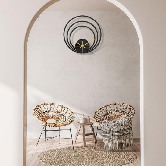 Декоративные часы, изысканные, широкое применение, легкие, бесшумные часы, украшение для гостиной, кварцевые часы, настенные часы для спальни