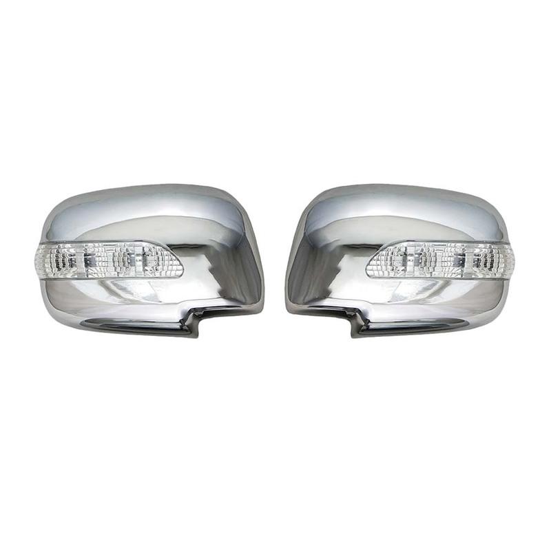 Car Rearview Accessories Door Mirror Cover With LED Light for Toyota Tacoma 2008-2014 Car Stickers Styling Decoration Upgrade
