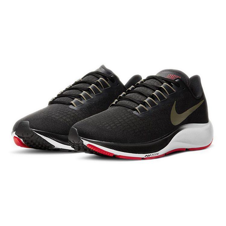Nike Air Zoom Pegasus 37 Черный Оливковый Aura BQ9646-004