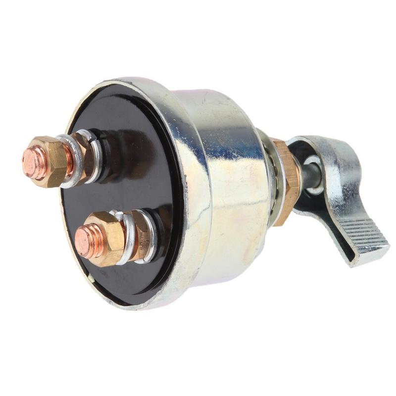 12 125Amp Battery Disconnect Cut Off Kill Switch , Universal Fit