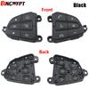 1pair Black/Moka Color Steering Wheel Control Switch Buttons For BENZ C GLC Class W205 W253 A0999050200 A0999050300