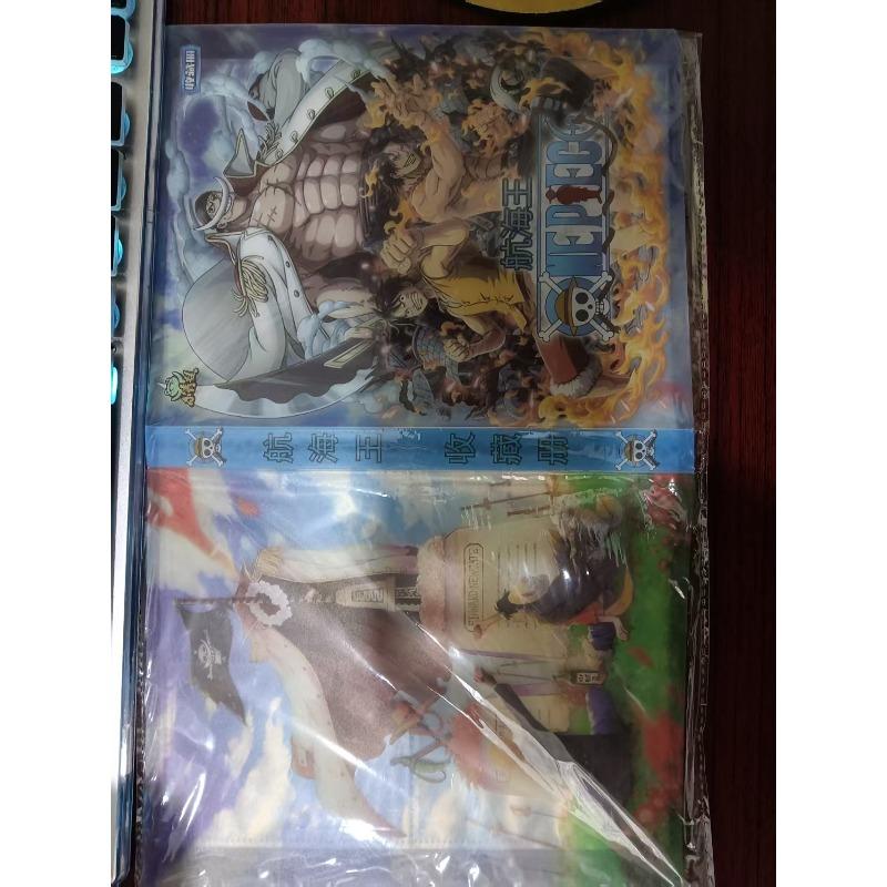 FourGrid Card Album Cartoon Monkey D. Luffy Photo Album Card Collection Holiday Gift Large Capacity Collection