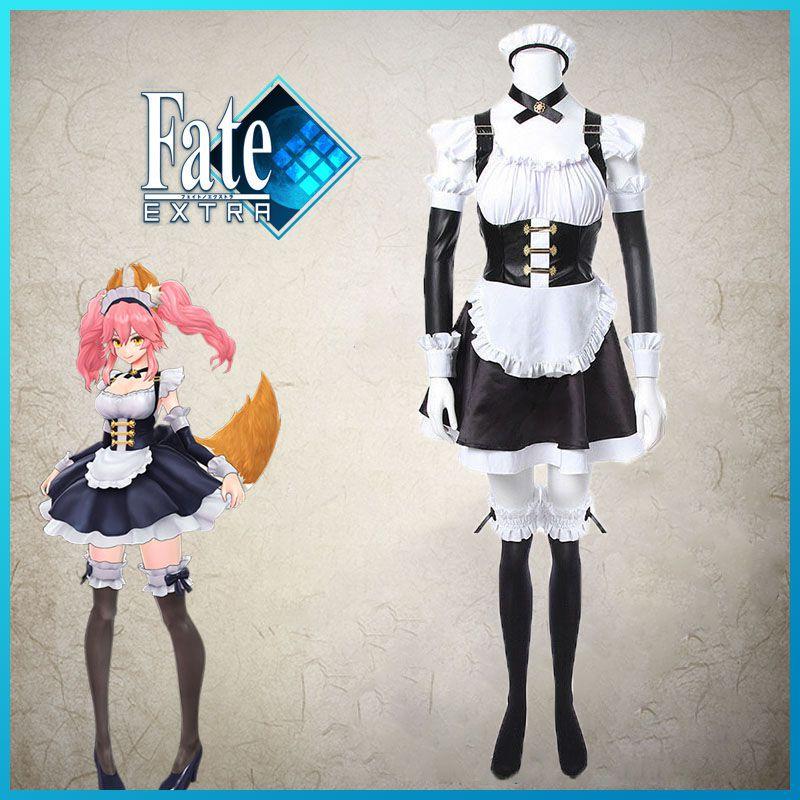 Breathable Fgo Tamamo No Mae Cosplay Costume Full Set For Ultimate Comfort