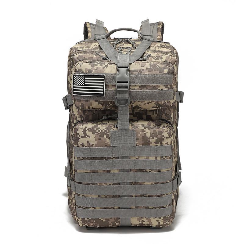 Men's Large Capacity Waterproof Tactical Camouflage Backpack for Travel, Mountaineering & Sports