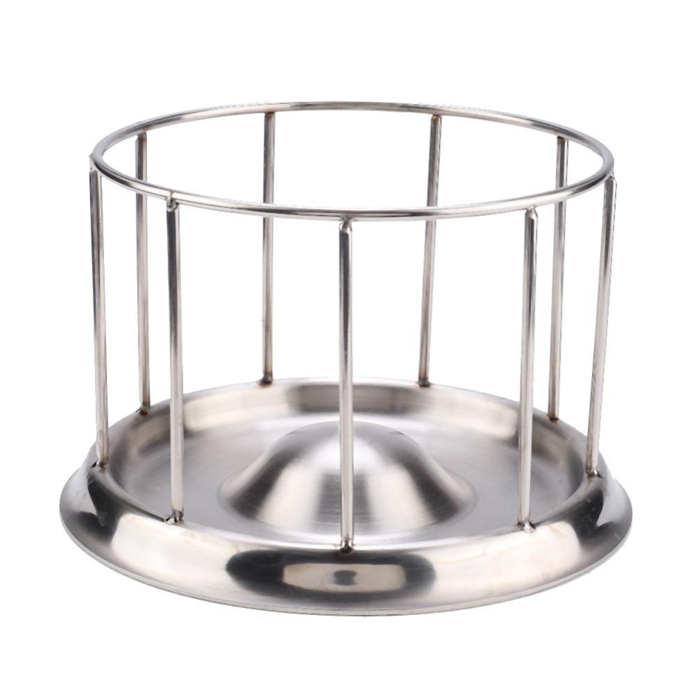 Smooth Edge Water Turtle Dish Stainless Steel Tortoise Feeder Bowl Pet Water Dish Indoor Use