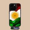 Матовая Magsafe чехол для мобильного телефона с флагом Курдистана для iPhone 17 16 15 14 13 12 11 Air Pro Max Plus Цветная крышка