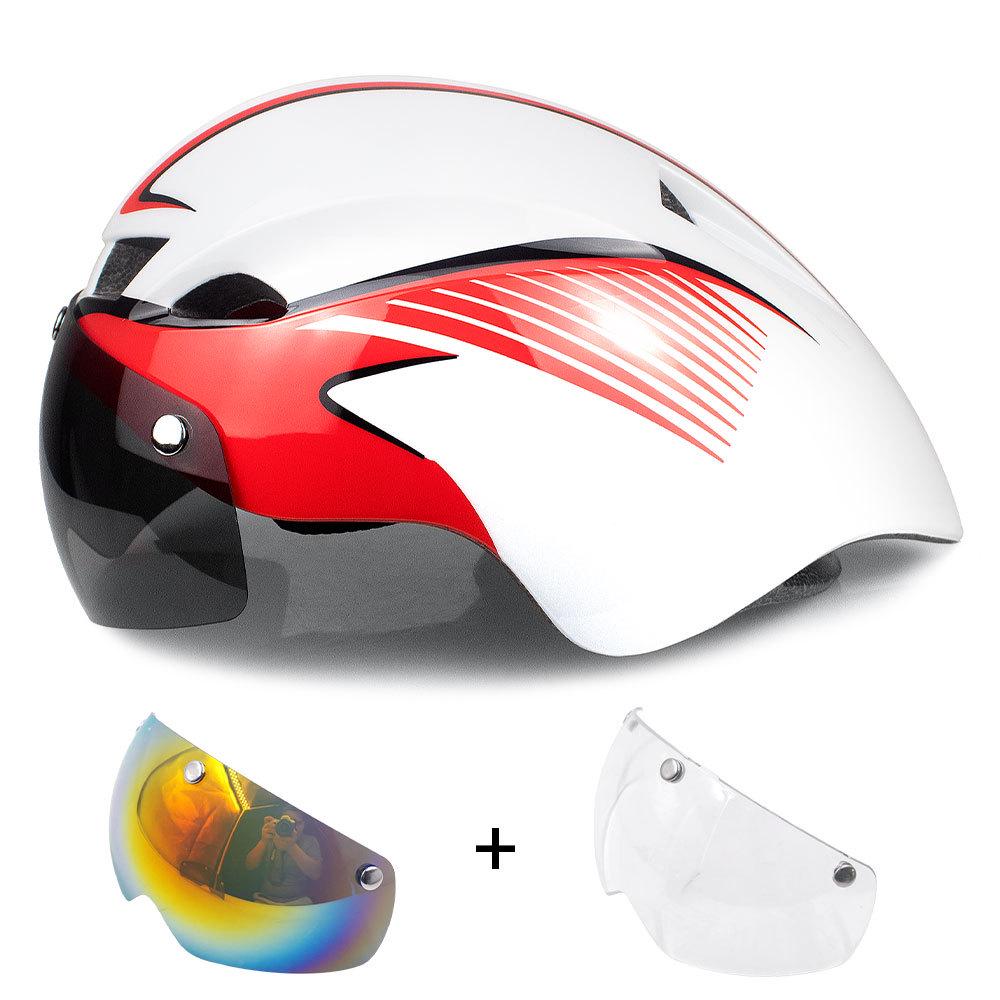 Шлем Wildside Triathlon TT с магнитными очками — новый велосипедный шлем, готовый к соревнованиям