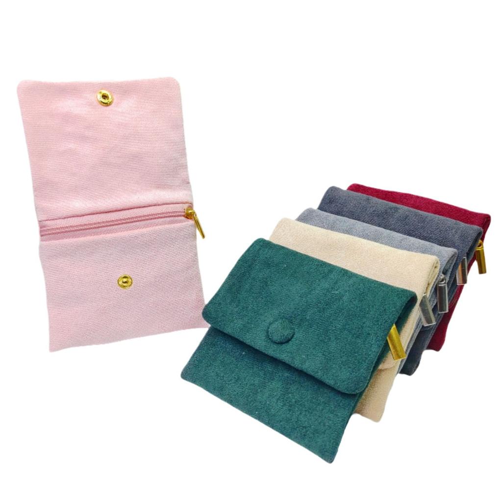 Jewellery Bag Compact Necklace Bag Velvet Pouch Women'S Bracelet Bag For Home Personal Use Women