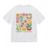 Men's Breathable All-Season Classic T-Shirt Vibrant Petals and Insect Art Tee