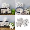 Christmas Resin Molds Elk Silicone Molds Durable Elk Home Display Ornament Molds for DIY Christmas Decorations and Gifts