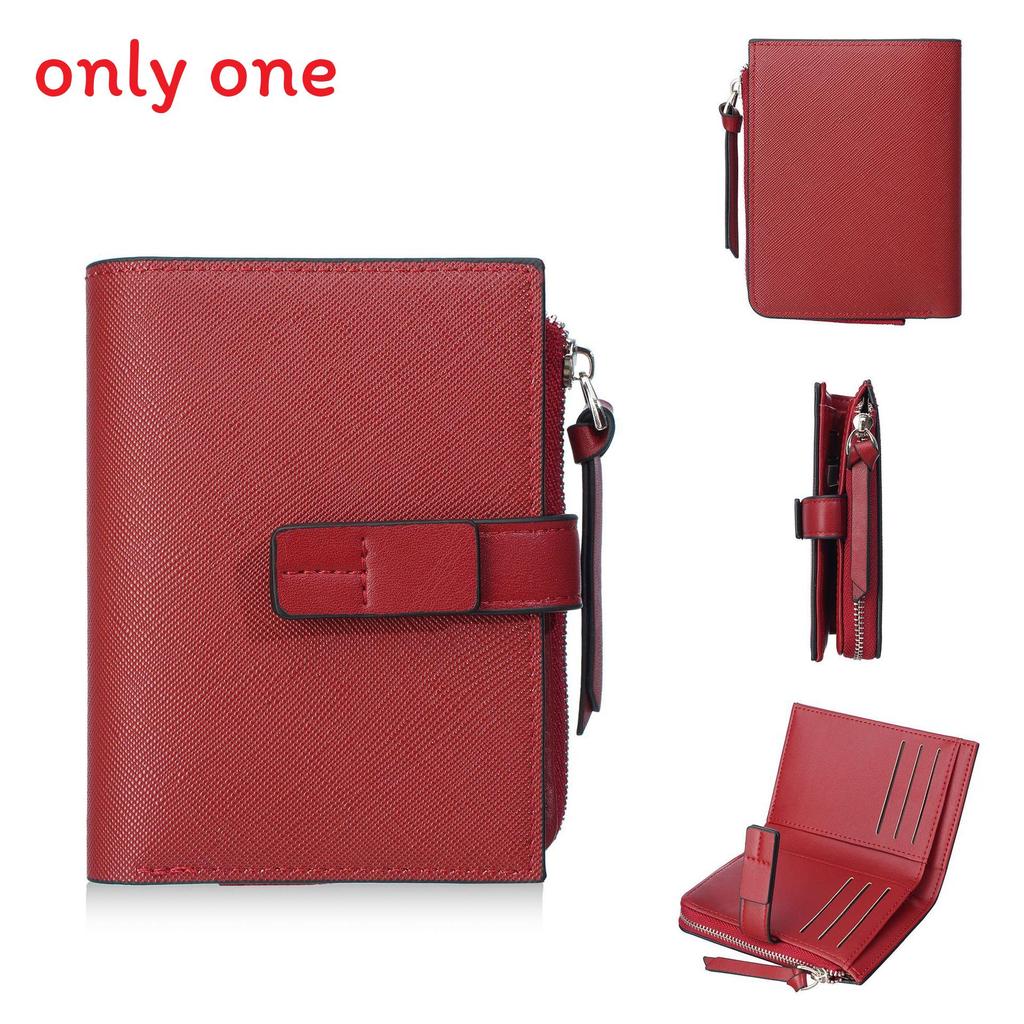 Womens Fashion Short Wallet With Multiple Card Slots And Coin Compartment For Everyday Carry