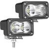 3 Inch Driving Lights 2Pcs 40W LED Pod Light Off Road Spot Light Bar Super Bright Work Flood Light Cube Combo LED Bumper Lights Fog Light For Truck