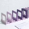 Dividers Detachable Bookends Non-slip Vertical Book Holder Portable File Storage Bookshelf  Bedroom